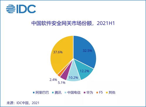 2021上半年中國IT安全軟件市場 需求加速釋放，網絡與信息安全軟件開發同比增長36.6%
